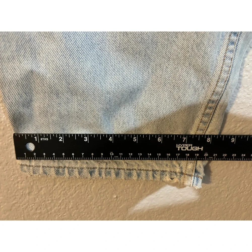 Levis 550 Relaxed Fit Jeans Mens 36x36 Light Wash Tapered Leg Paint Splatter 90s